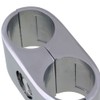 BQLZR 25mm ID Silver Aluminium Shelf Display Rack Scaffolding Double