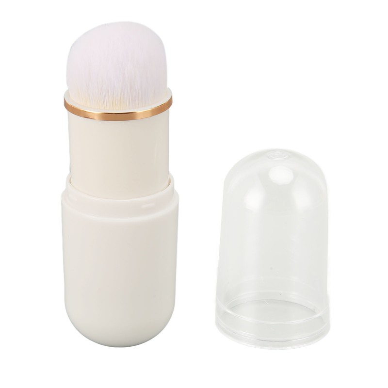 Capsule Makeup Brush Double Ended Telescopic Powder Brush Travel Size