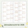 Häfft® Monthly Calendar 2027 A6+ Slim "Lemon Times" 1 Month