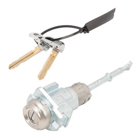 Power Door Lock Cylinder with 2 Keys Front Driver Side Compatible for Elantra 2017 2018 2019 2020 Left Side Door Lock Set Tumbler Replaces#81970-F0000