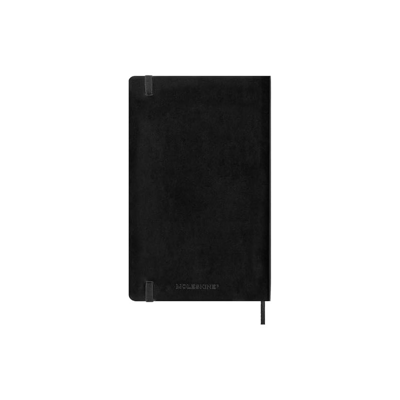 Moleskine Libreta Clásica Grande Negra Hoja Blanca Pasta Suave