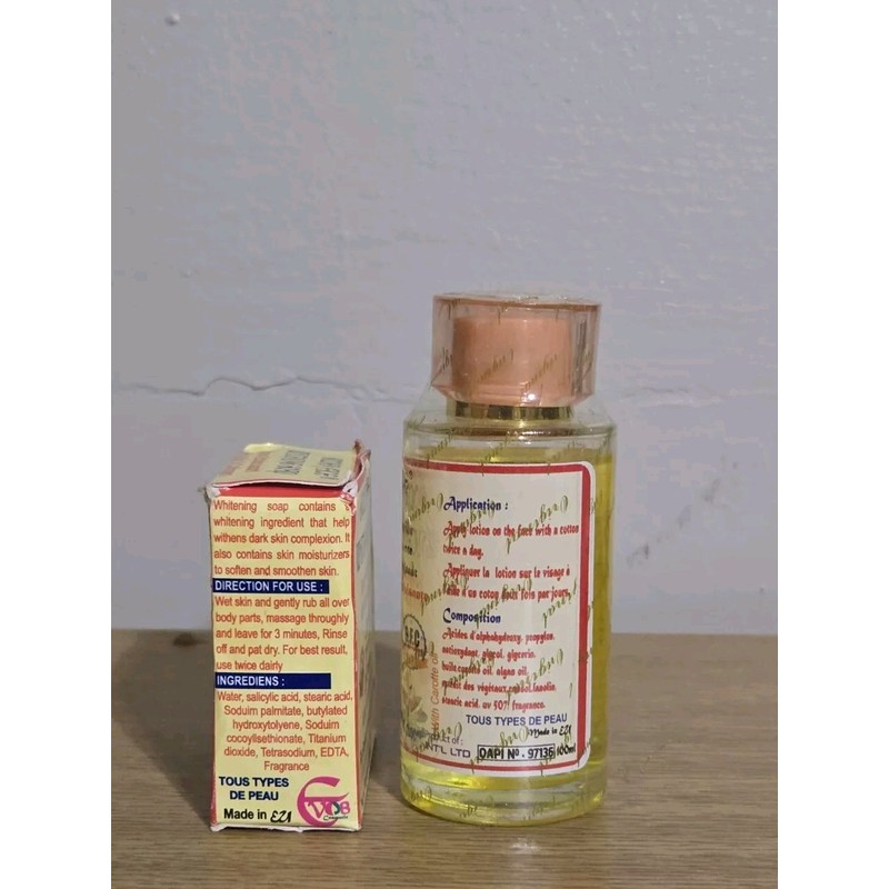 evob Golden face face cleanser And Face Soap With Vit.E