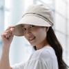 Kuai Women's Hat, Newsacket, Small Face, UV Protection, Washable, Foldable,