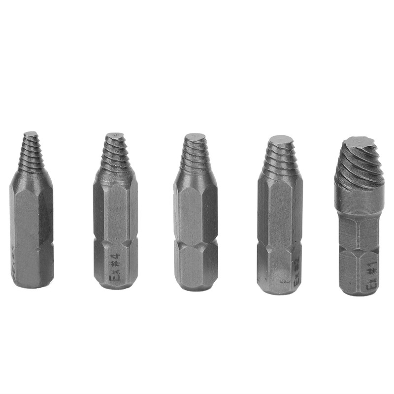 22Pcs Screw Extractor Set Damaged Broken Screw Removal Remover Tool