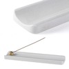 Koville Italian Quarella Engineered Marble Incense Holder, Incense Holders for
