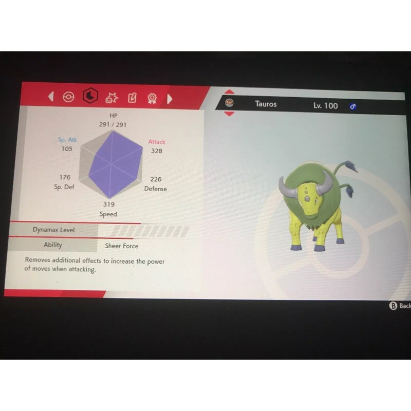 Pokémon Sword and Shield Shiny Kangaskhan and Tauros Bundle 6IV