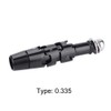 Dilwe Golf Shaft Adapter, Golf Clubs Connector 0.350/0.335 Golf Shaft