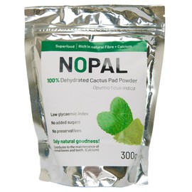 Nopal Powder 300g / 100% Natural Dehydrated Cactus Pad Powder