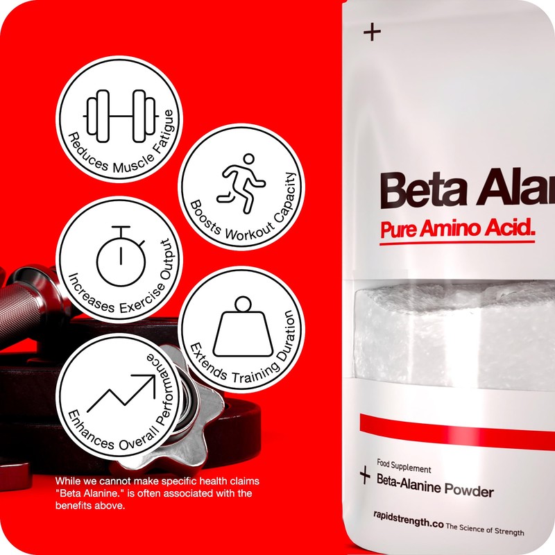 Rapid Strength Beta Alanine Powder - Premium Beta Alanine Supplement