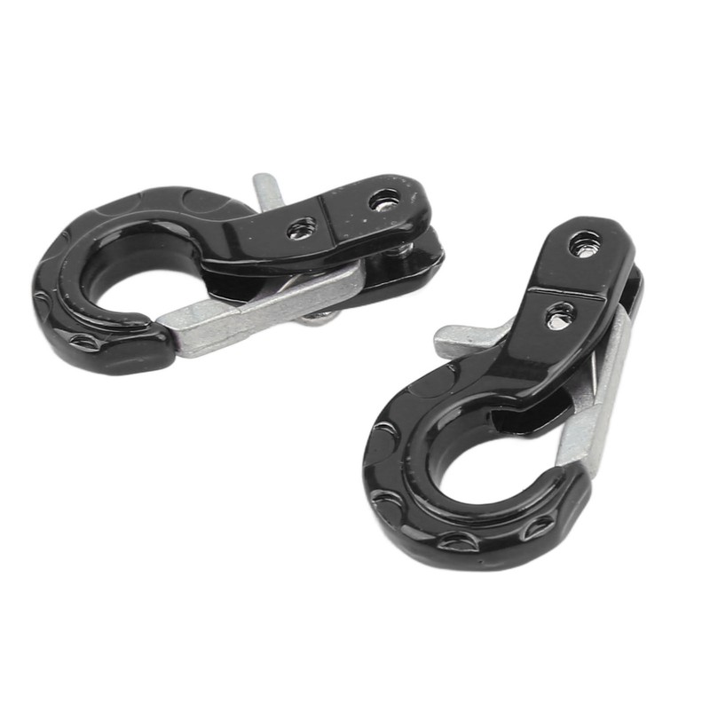 2pcs RC Metal Trailer Hook Aluminum Alloy Steel Rope Lightweight