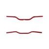 POWER JAMES 100% Aluminum Red 1.0" Handlebar Drag Bar with