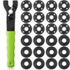 Hicarer Angle Grinder Nut Angle Grinder Wrench Kit 5/8"-11 Flange