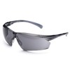 Univet 505U.00.00.02 "No.505U" Safety Goggles with Glass, Smoky-Grey