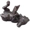 Toyo Stone Creation Animal Ornament Reading Dog 11030