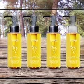 Naimi Almond Oil Moisturizing Oil Organic Jojoba Oil 100 4pcs 125ml / 나이미 아몬드오일 모이스처라이징오일 유기농 호호바오일 100 4개 125ml