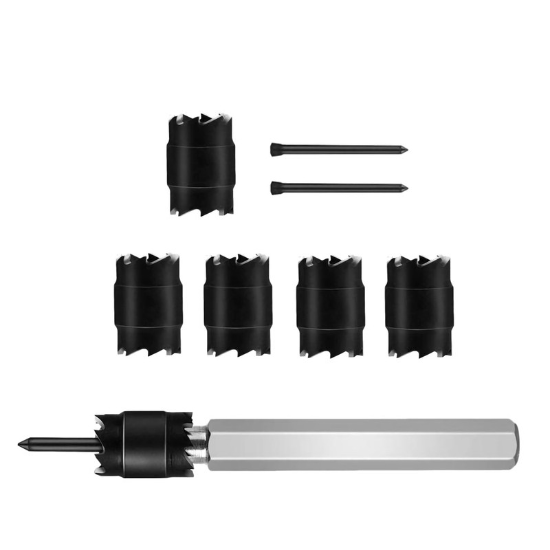 9PCS HSS Spot Welding Drill Set Spot Weld Cutter Drill