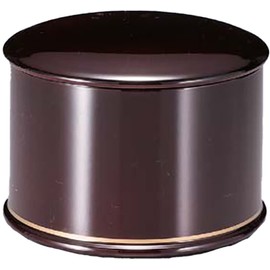 Fukui Craft Hitsu, Heat Resistant, Made in Japan, Dishwasher Safe, Edge High Rice Device, Storage Line (Inner Black)