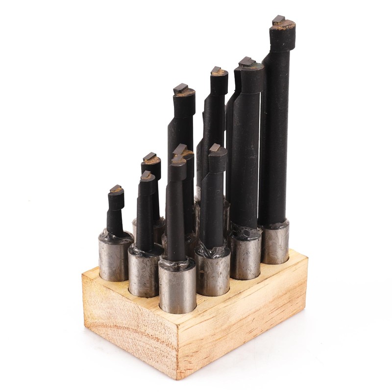 Oudtinx 12-Piece 3/4" Boring Bar Set - C6 Carbide Tipped