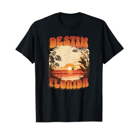 Destin Florida Sunset Tropical Vacation T-Shirt