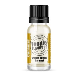 Creamy Buttery Caramel Natural Food Flavouring 15ml - Foodie Flavours