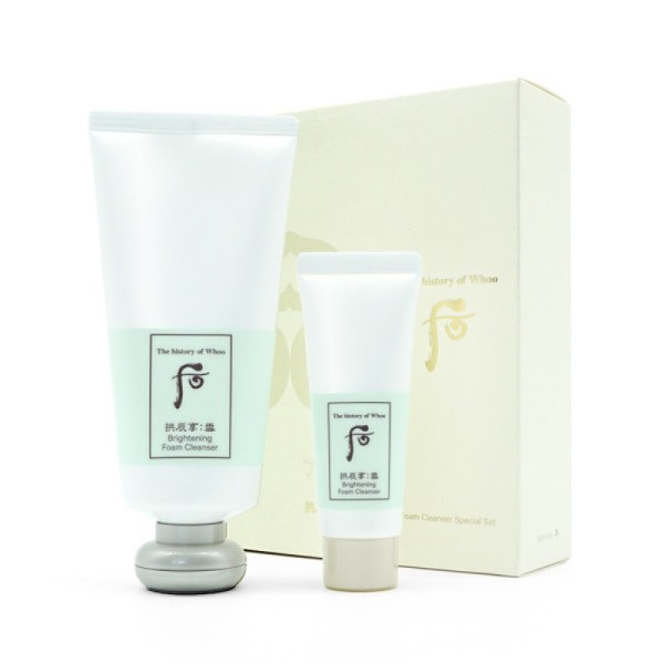 The Whoo Gongjinhyang Seol Cheongan Cleansing Foam Planning Set (180ml+40ml)