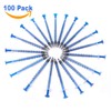 Gufastoe Pack of 100 1 ml Syringe with Protective Caps