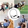 Risegun Head-Mounted Microphone, 3.5mm Wired Headband Microphone Head Mounted Microphone