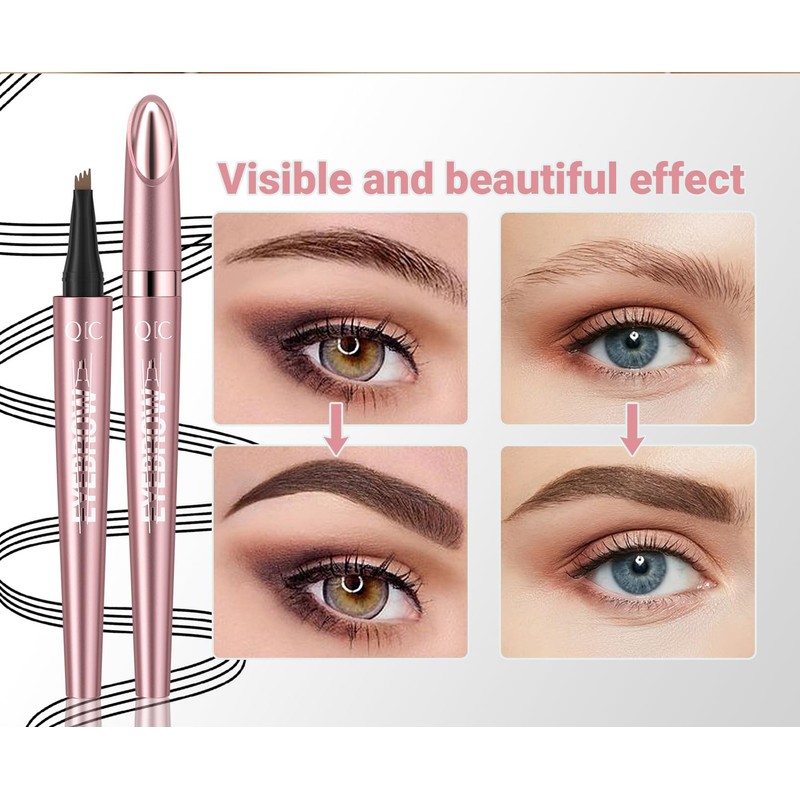 Magic Liquid Eyebrow Pencil - New 4 Tip Microblade Eyebrow