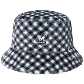 Kangol - Fishing Hats Packable Vinyle-Style, black-white