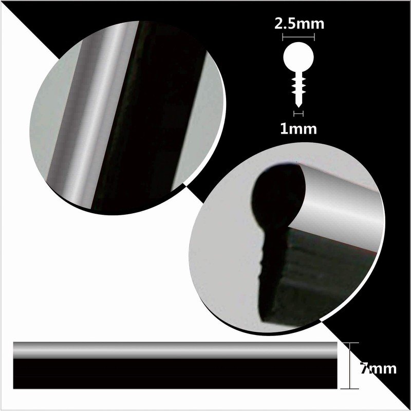 Mr.Brighton LED 50ft (15m) Chrome Silver Car Interior Decorative Molding