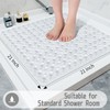Yimobra Bathtub Shower Mat 21 x 21, Non Slip Bath