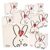SALUDABLE Wrapping Bag with Rabbit Design, Paper Bag, Handbag with
