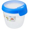Curver Food Container Round 0,4l in Transparent/Blue, 15 x 10