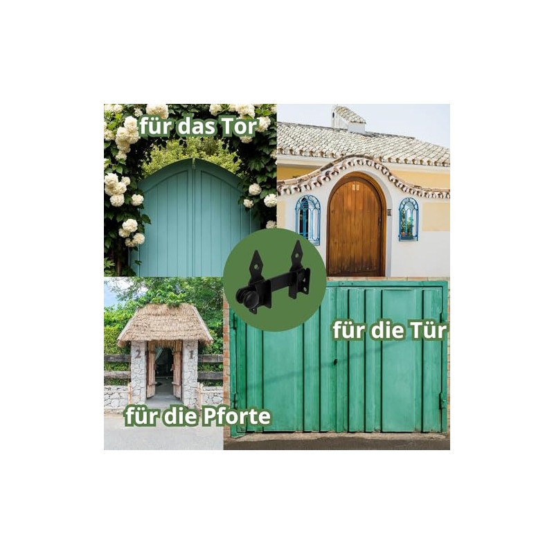 DMX - Garden Gate Latch - Door Bolt - Gate