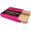 Waxness Wax Necessities Small Wax Wooden Applicators Spatulas Extra Polished Birchwood 100 Pack