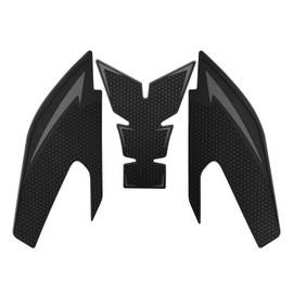 Motorcycle Tank Grip Protector Pads, Anti-Slip Honeycomb Design, Compatible with Suitable for YAMAHA YZF-R25 YZF-R3 (2019-2025) (gray)