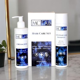 MC Lab Hair Care Set - Anti Hair Loss Shampoo and Cream Jole - Strengthening and Nourishing