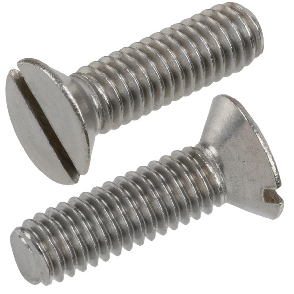 AERZETIX - NV18847 - Set of 12 Countersunk Metal Screws