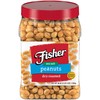 Fisher Snack Sea Salt Dry Roasted Peanuts, No Artificial Colors