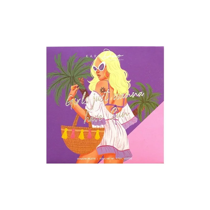 Paleta De Sombras Girls Just Wanna Have Sun De Kara