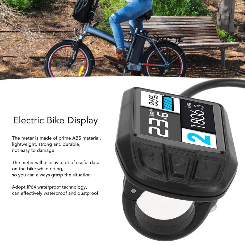 Generic Electric Bike Display, UART No. 2 Protocol TFT UKC3