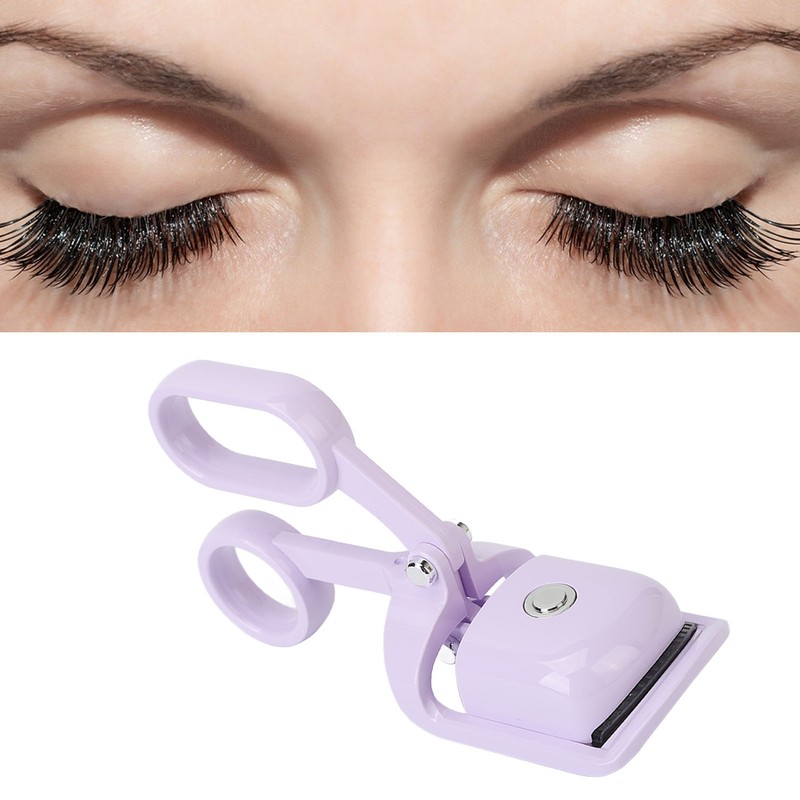 Professional Heated Eyelash Curler 3 Gears Temperature Adjustable Rechargeable Electric