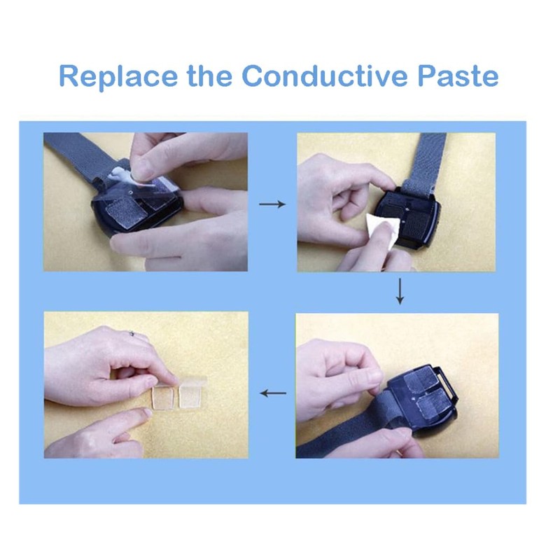 Electrode Gel Pads Sticker Adhesive for Snore Stopping Watch Anti-Snoring