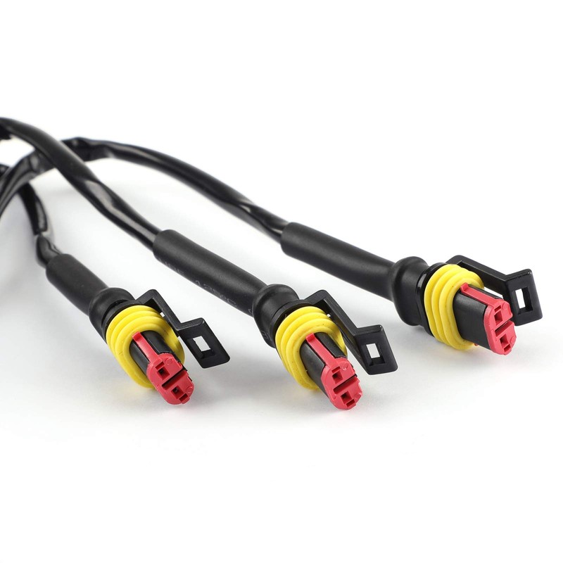Artudatech Raptor Conversion Grill Grille Wire Harness Cable for F-150