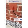 1STec 2 x Brick Brown External Drill Damage Weather Shield