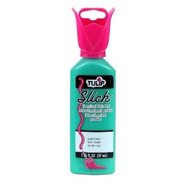 TULIP 65032 Dimensional Fabric Paint 1.25oz Slick Leaf Green