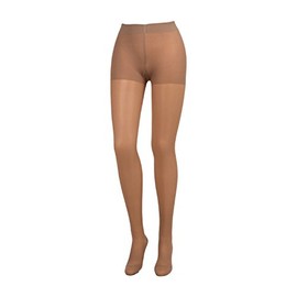 COMPRESSANA Calypso 70 Denier - Fine Knit Support Tights - Soft, Airy and Transparent (Appearance 20 Denier) - Medium Support with 12-14 mmHg Compression (Support Class 2) - Size III - Colour Pearl -