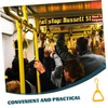 ibasenice 2pcs Bus Handle Disability Hand Hook Bus Hand Straps