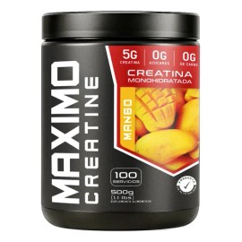 Creatina Monohidratada Maximo 500g Sabores Mango                                                                                                      