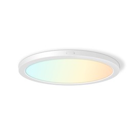 mw Flush Mount LED Ceiling Light Fixture White, 7 Inch 14W, Dimmable & 2700K/3000K/3500K/4000K/5000K Ceiling Light Fixtures Flush Mount 90+ CRI Low Profile Ceiling Light for Kitchen Bedroom Hallway